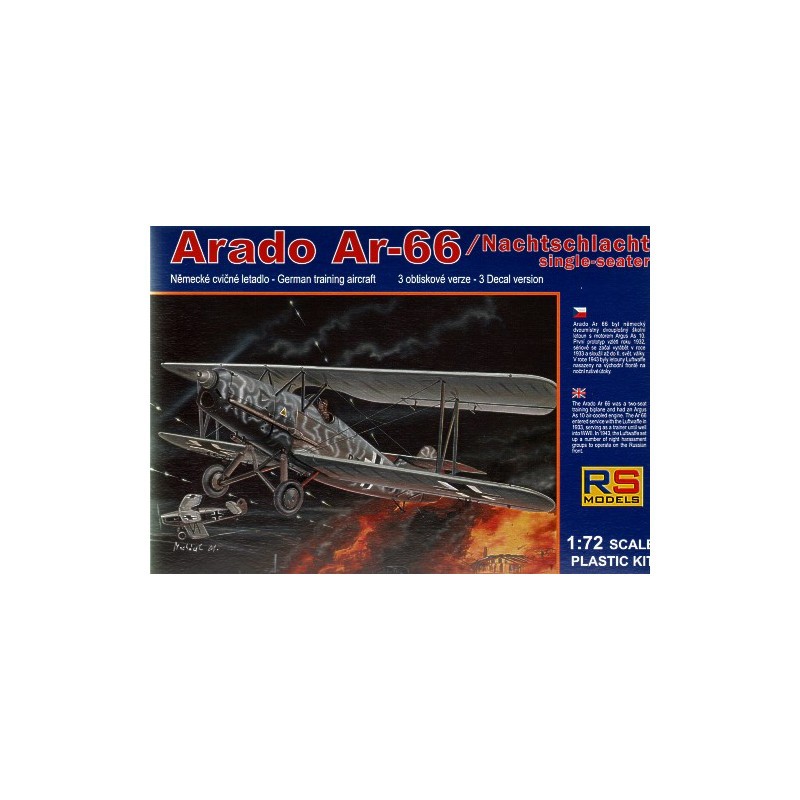 Maquette Arado Ar-66 Nachschlacht monoplace Décal Luftwaffe x 3