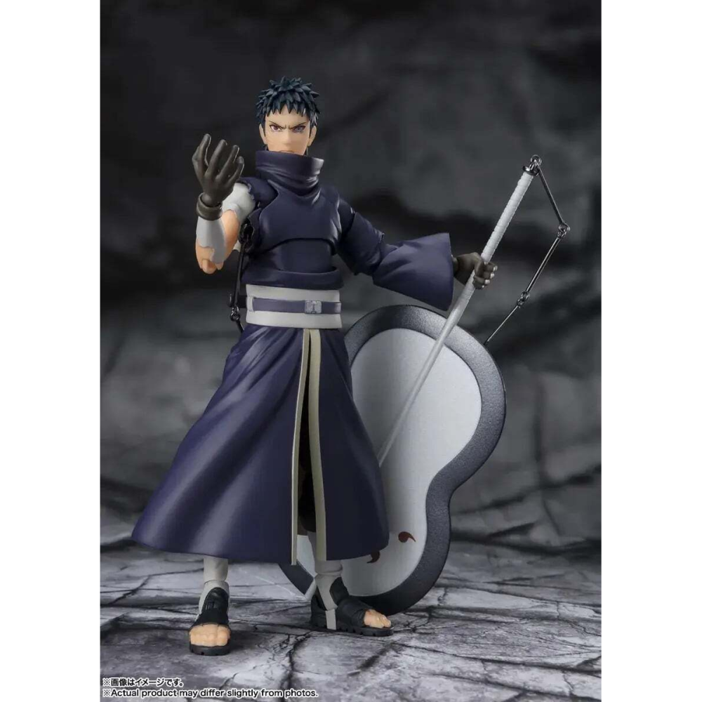 NARUTO SHIPPUDEN - Obito Uchiha - Figurine S.H. Figuarts 15cm