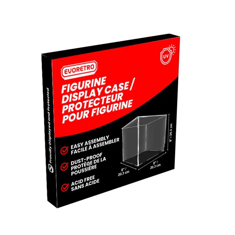 Evoretro Vitrine Acrilique 20X20X20cm