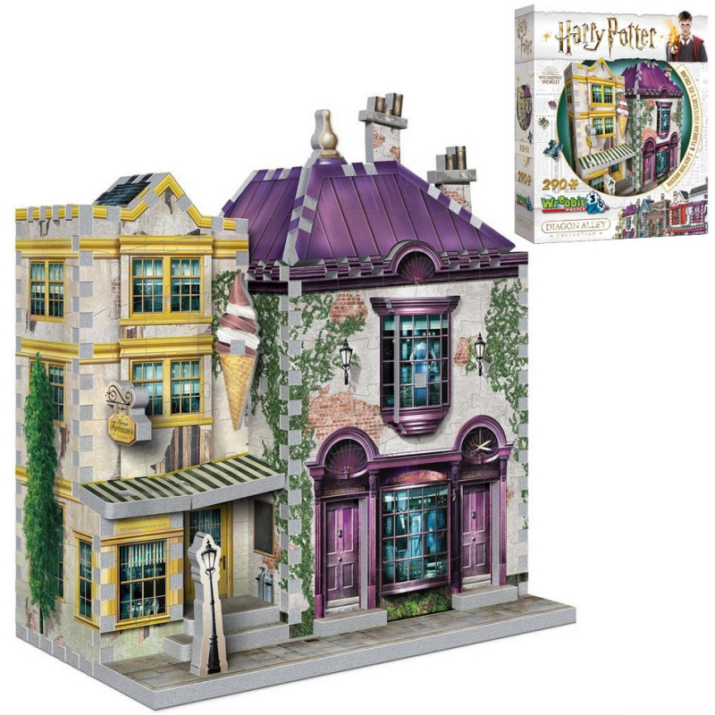 Puzzle – HARRY POTTER 3D Magasin Madame Guipure & Glaces Florian Fortarôme Wrebbit