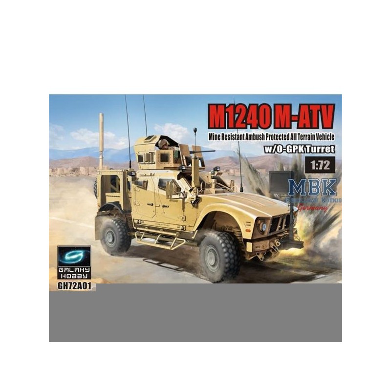 Maquette M1240 M-ATV avec tourelle O-GPK