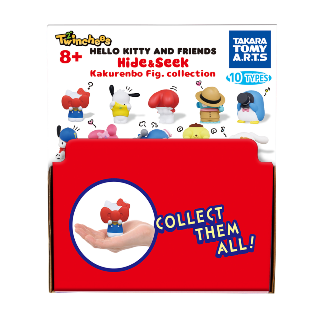 Twinchees Hello Kitty & Friends Hide & Seek - W5 Asst 24pcs