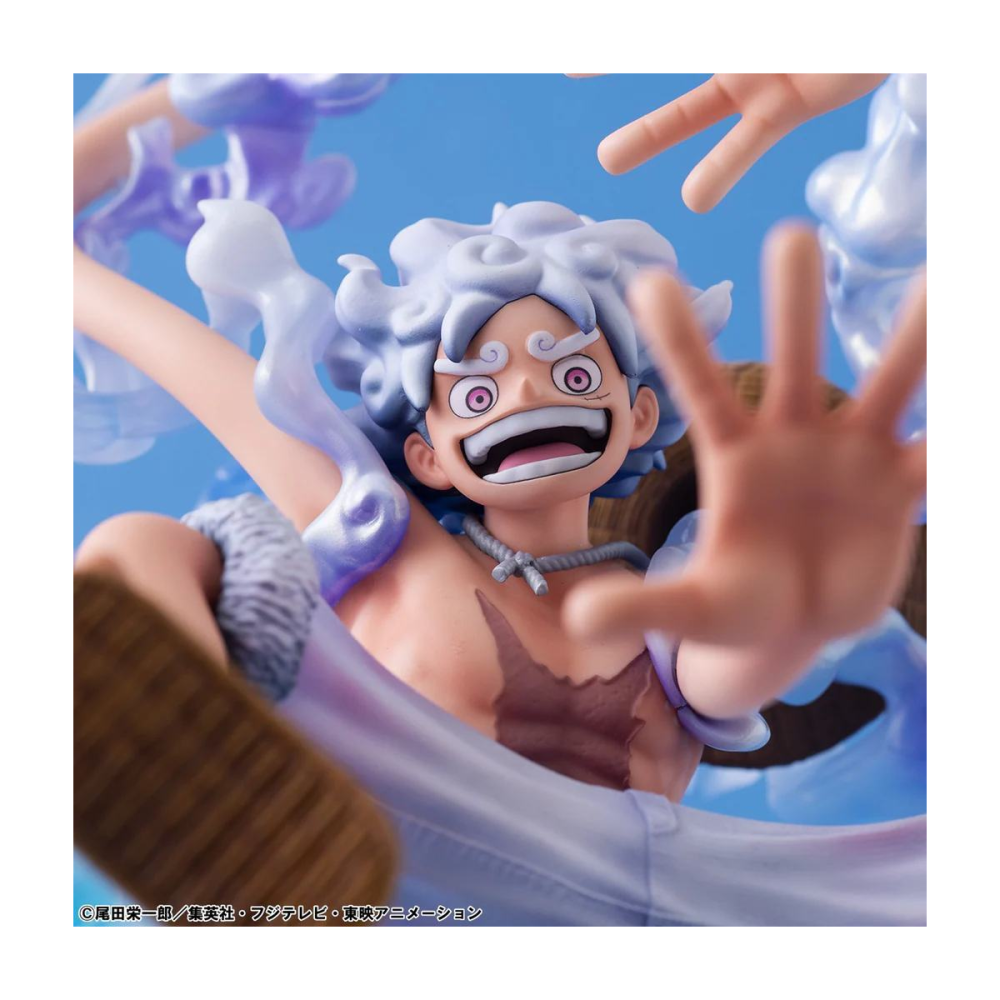 Figurine One Piece Monkey D Luffy Gear Fifth Evolutionary History Pop Statue