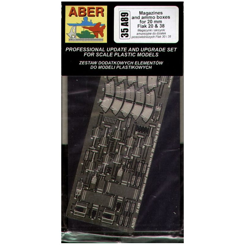 Accessoire Chargeurs et caisses de munitions pour les FlaK 30 et FlaK 38 allemands