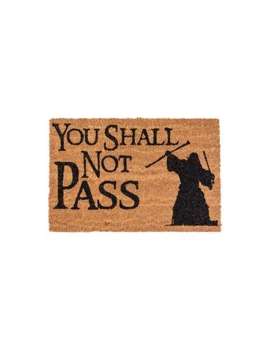 You Shall Not Pass Felpudo 60x40 Cm the Lord of the Rings