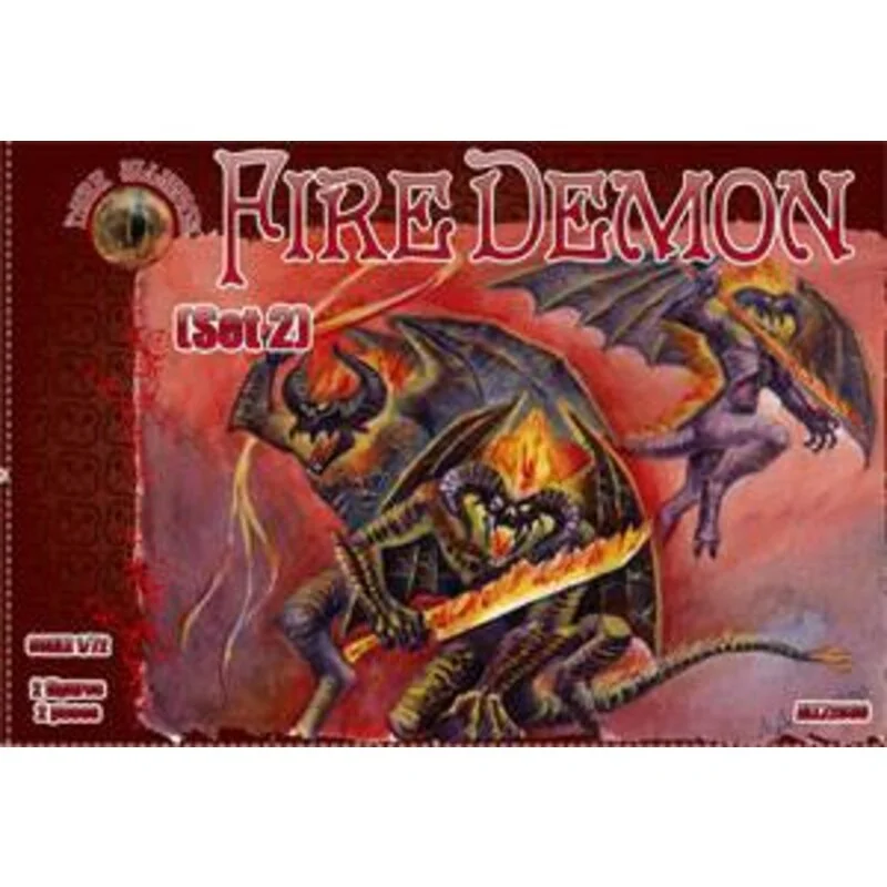 Figurine Fire Demon set 2
