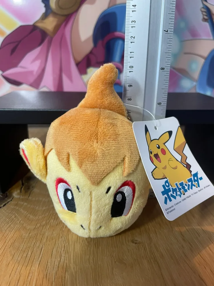 Pokémon – Peluche – Pochette Ouisticram Chimchar Face Pouch 10 cm