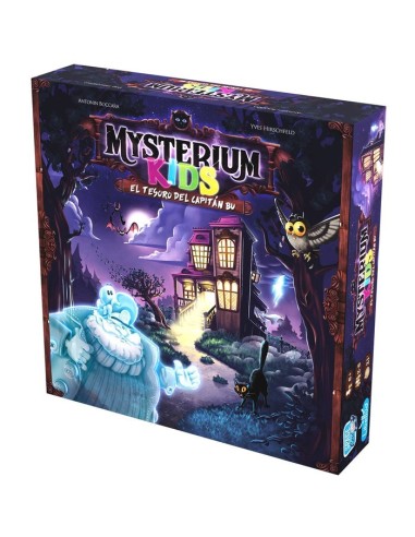 Juego de Mesa Mysterium Kids: el Tesoro del Capitan Bu