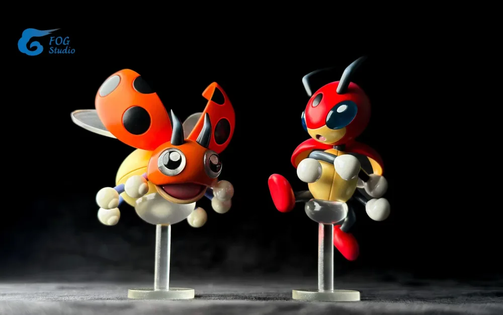 [IN STOCK] 1/20 Scale World Figure [FOG] – Ledyba & Ledian