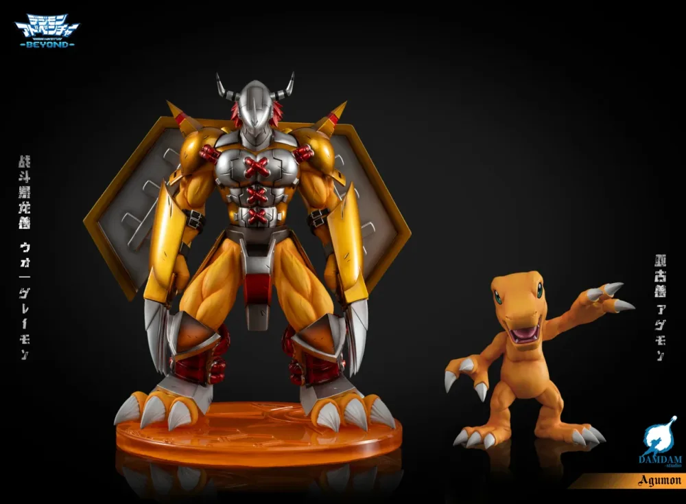 [PREORDER] Digimon Figure [DAMDAM] – War Greymon & Agumon