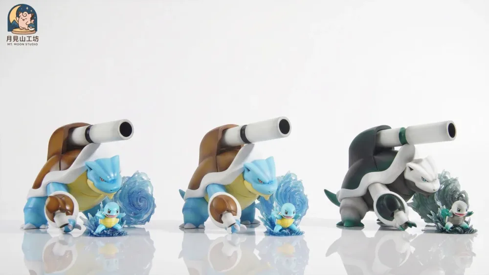 [PREORDER] 1/20 Scale World Figure [MT MOON] – Mega Blastoise & Squirtle