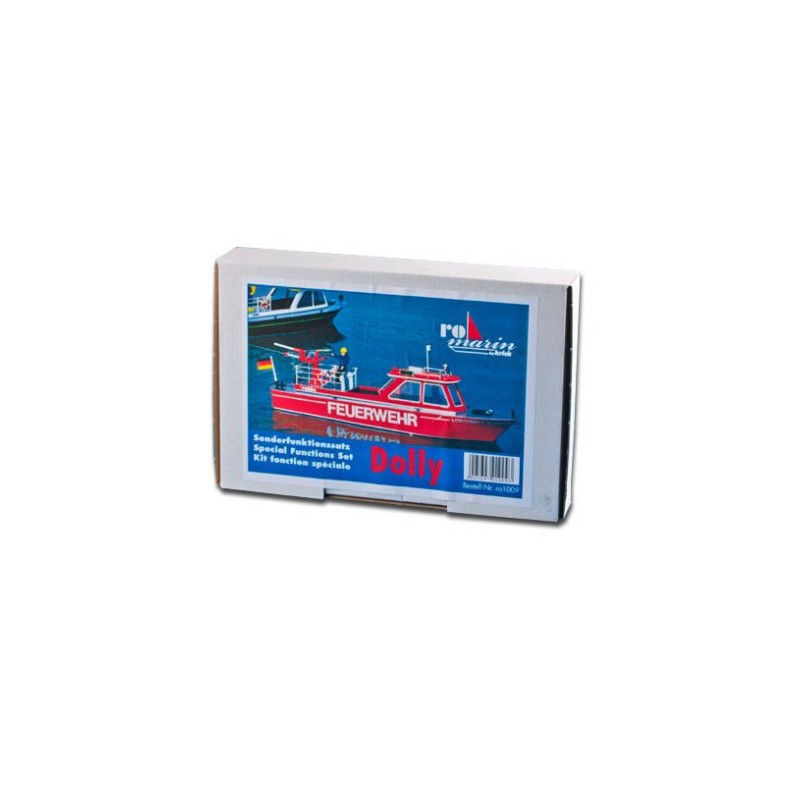 Accessoire pour bateau radiocommandé Kit de conversion Pompier pour Dolly