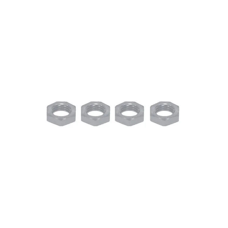Alimentation Ecrous de roues alu 17mm gris (4p)