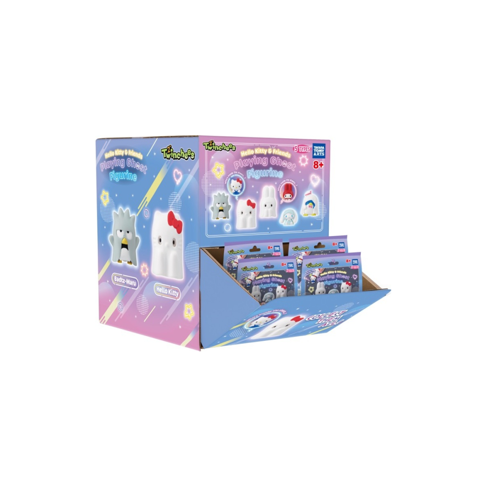 Twinchees Figurines Hello Kitty & Friends Jouons Aux Fantômes W8 Asst 24pcs