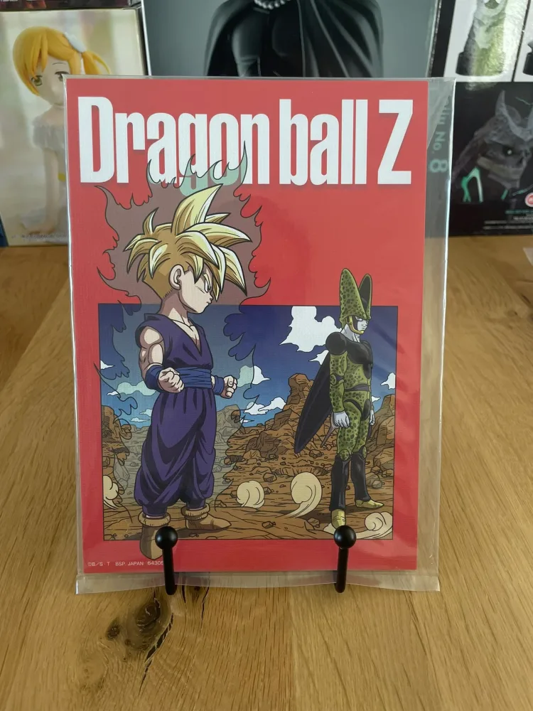 Lot I Canvas Board 15*21cm Cell & Son Gohan – Ichiban Kuji – Dragon Ball