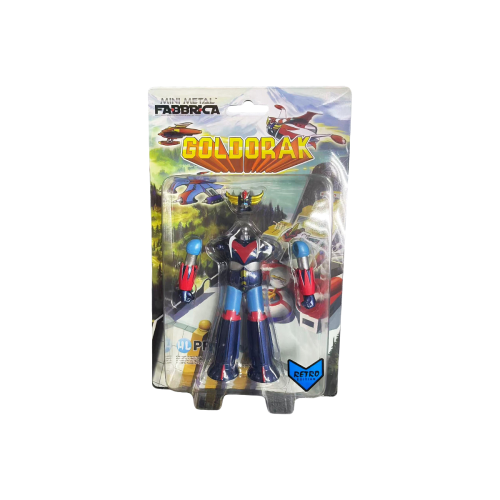 Figurine Grendizer (Goldorak) Mini Metal Fabbrica Retro 12cm