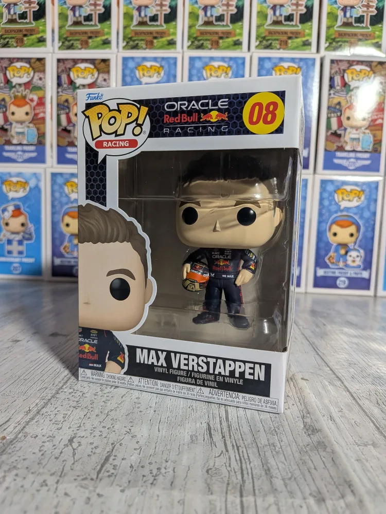 Funko Pop! Max Verstappen with Helmet – Racing #08