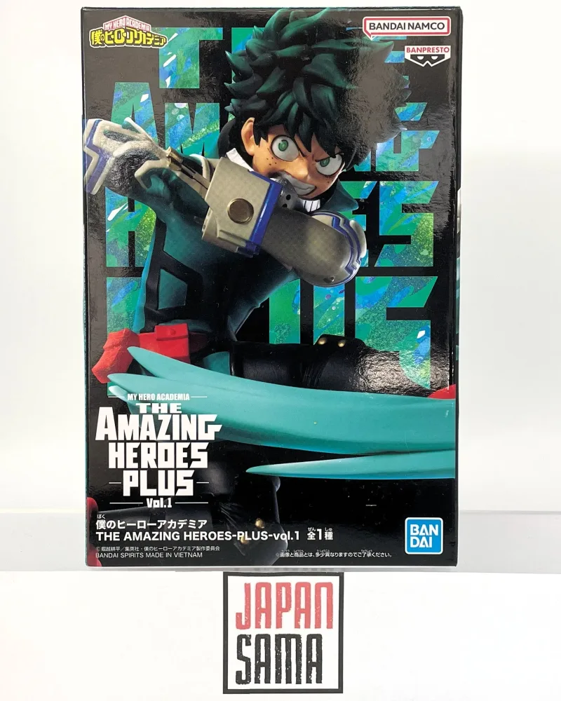 BANPRESTO – The Amazing Heroes Plus Vol.1 Izuku Midoriya | My Hero Academia