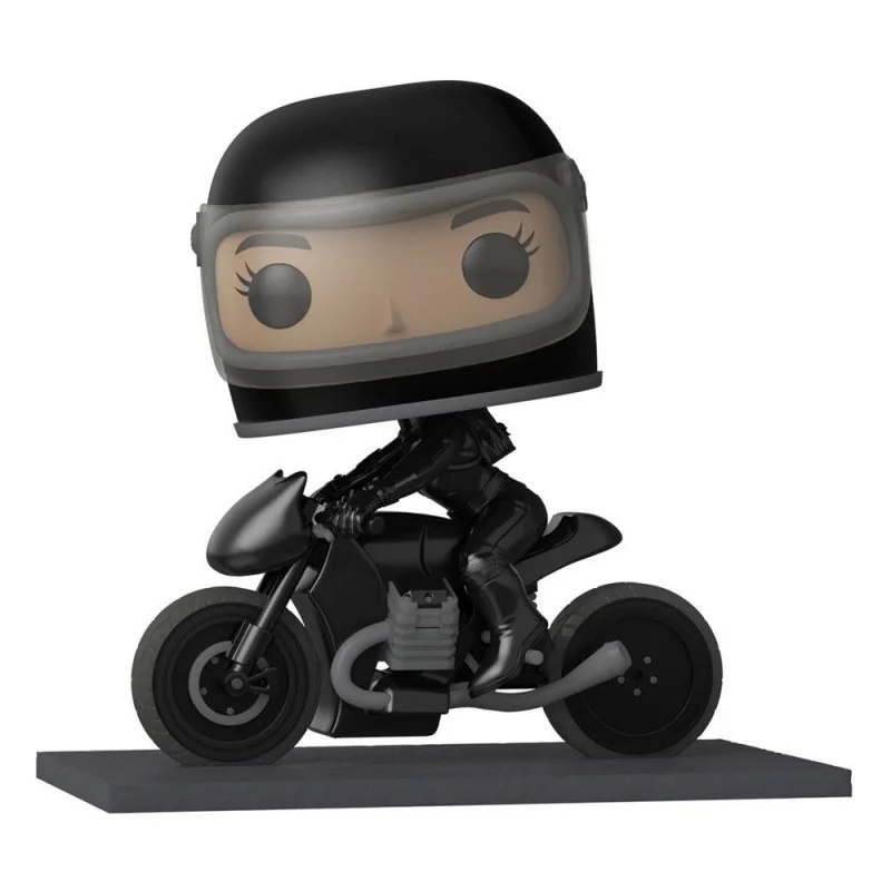 Figurine Pop Batman POP! Rides Deluxe Vinyl figurine Selina on Motorcycle 15 cm