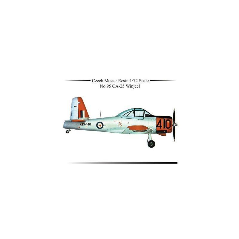 Maquette CAC CA-25 Winjeel MAINTENANT AVEC DES AUTOCOLLANTS !