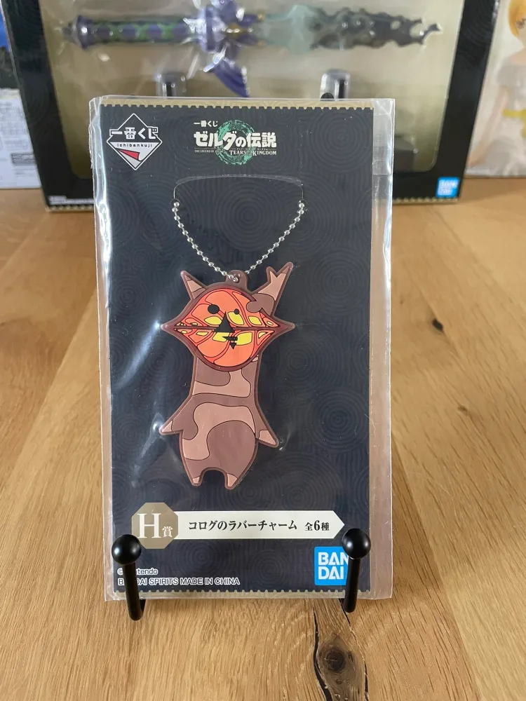Zelda – Ichiban Kuji – Tears of the Kingdom Lot H Korogu Rubber – Porte-clés