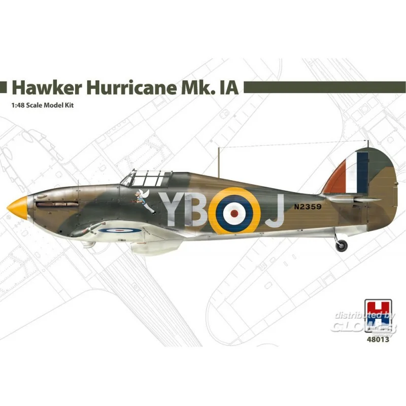 Maquette Hawker Hurricane Mk.IA