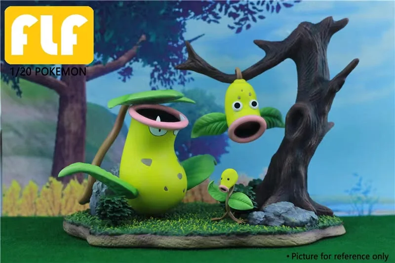 [IN STOCK] 1/20 Scale World Figure [FLF] – Bellsprout & Weepinbell & Victreebel