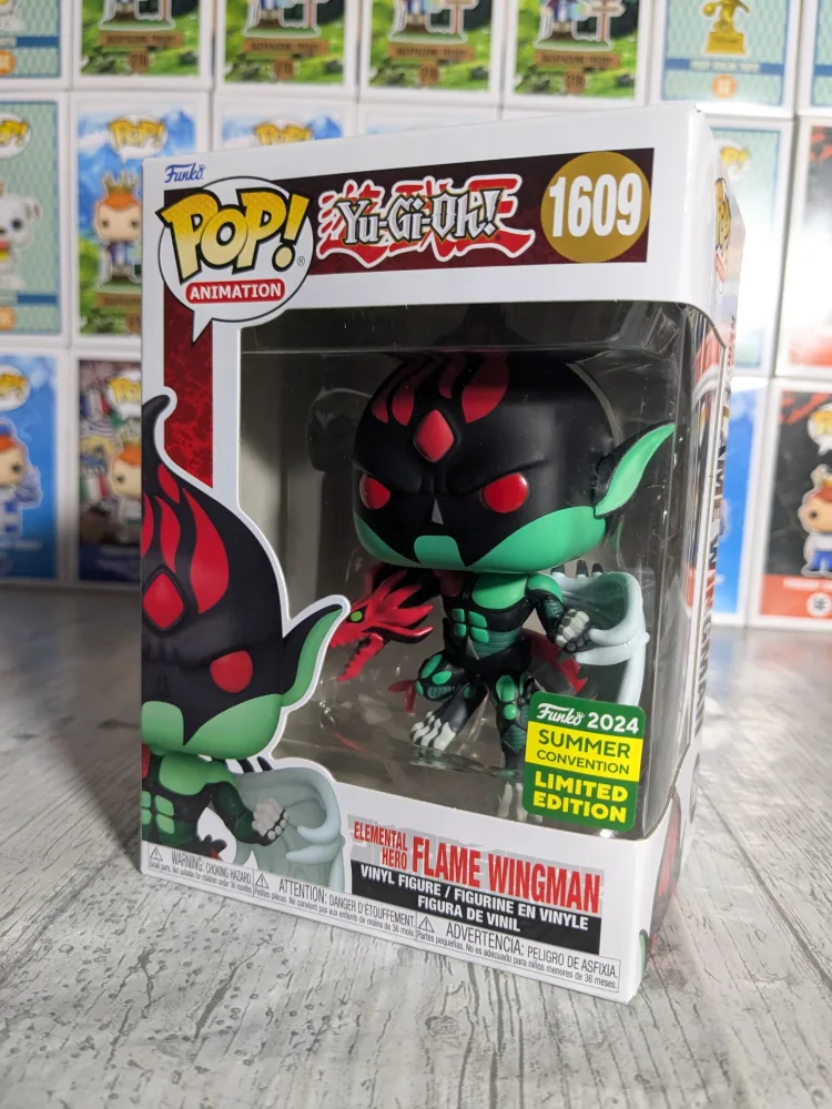 Yu-Gi-Oh #1609 – Elemental Hero Flame Wingman (SC2024) – Funko Pop!