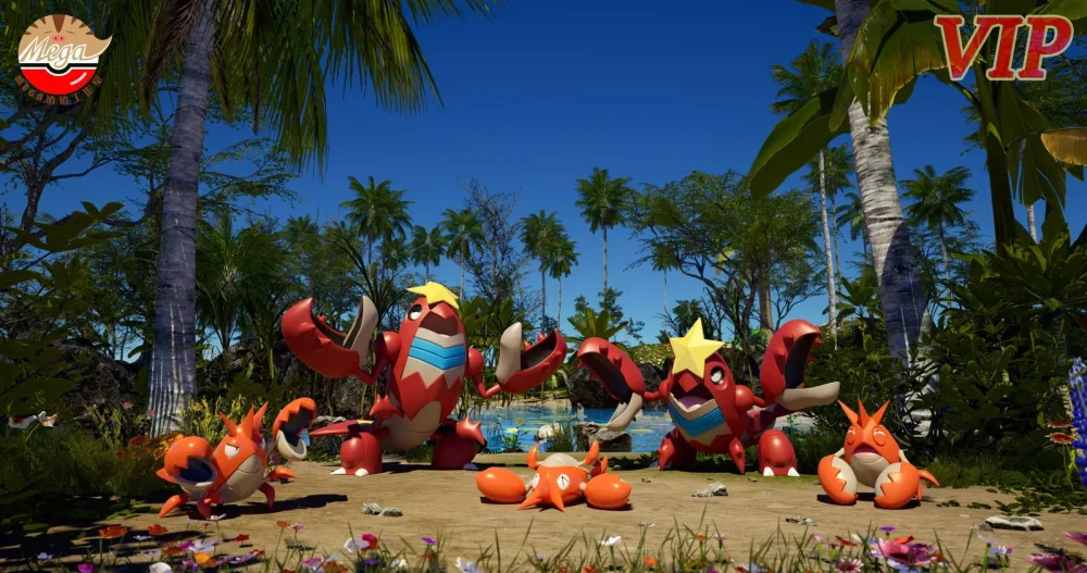 [IN STOCK] 1/20 Scale World Figure [MEGAZZ] – Corphish & Crawdaunt