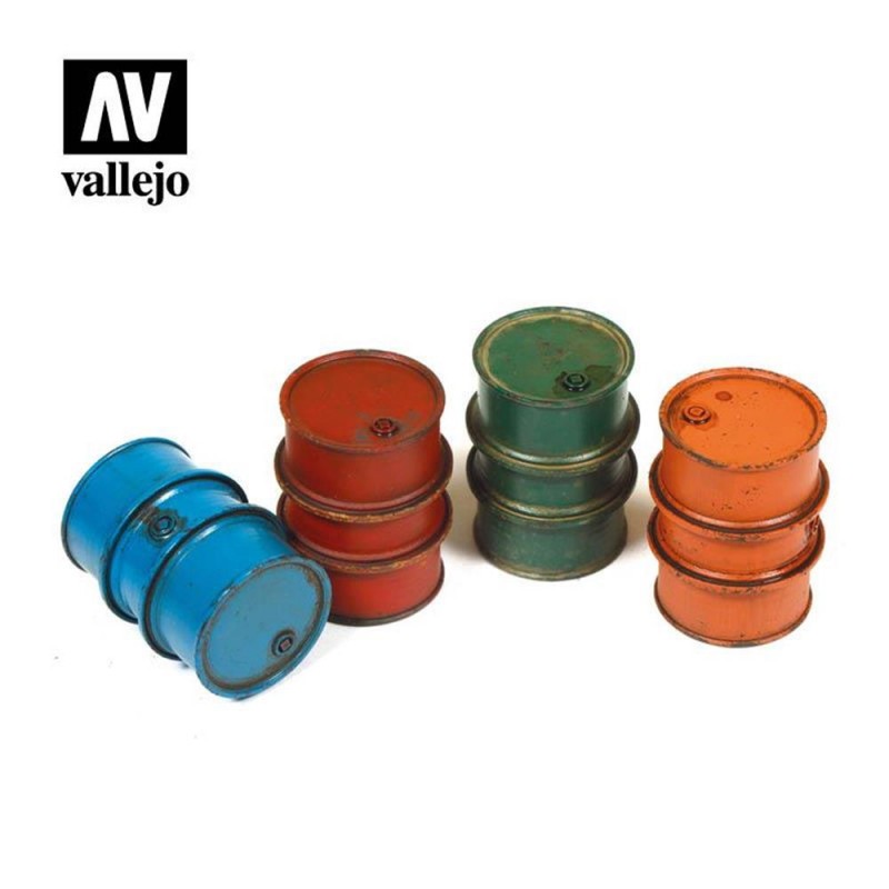 Ajouter des pièces : 1/35 ; Barils de carburant civils