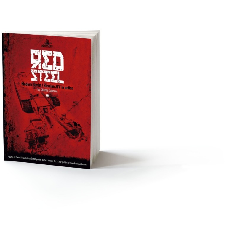 Vallejo: LIVRE: Red Steel - Modern Soviet/Russian AFV in action (120 pages. Anglais)