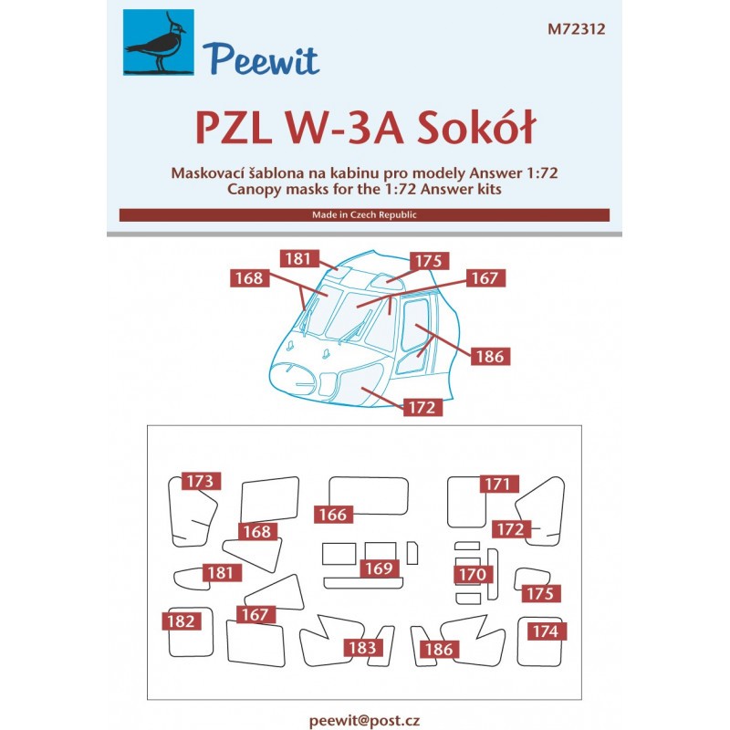 Accessoire PZL W-3A Sokol (designed to be used with Answer kits)