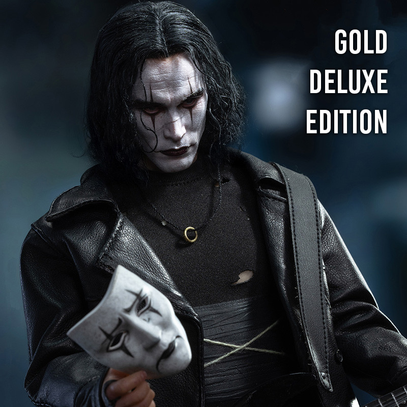 THE CROW Eric Draven Gold Deluxe Edition Infinite Statue – Figurine