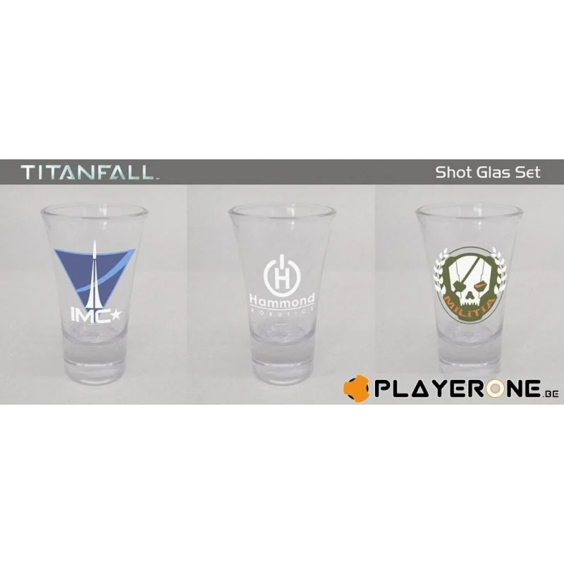 TITAN FALL - Shotglasses - SET OF 3