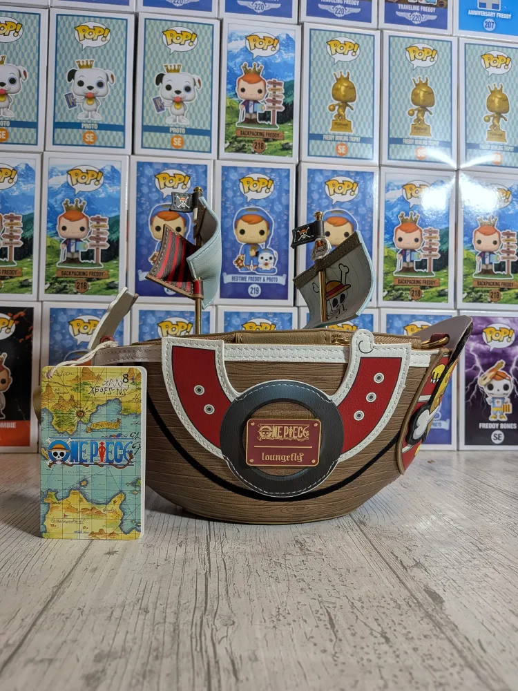 Thousand Sunny Figural Crossbody Bag 🏴‍☠️ | Loungefly One Piece
