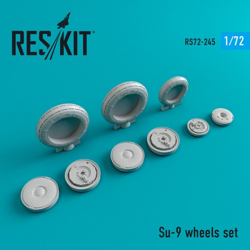 Jeu de roues Sukhoi Su-9 (conçu pour être utilisé avec les kits A-Model)
