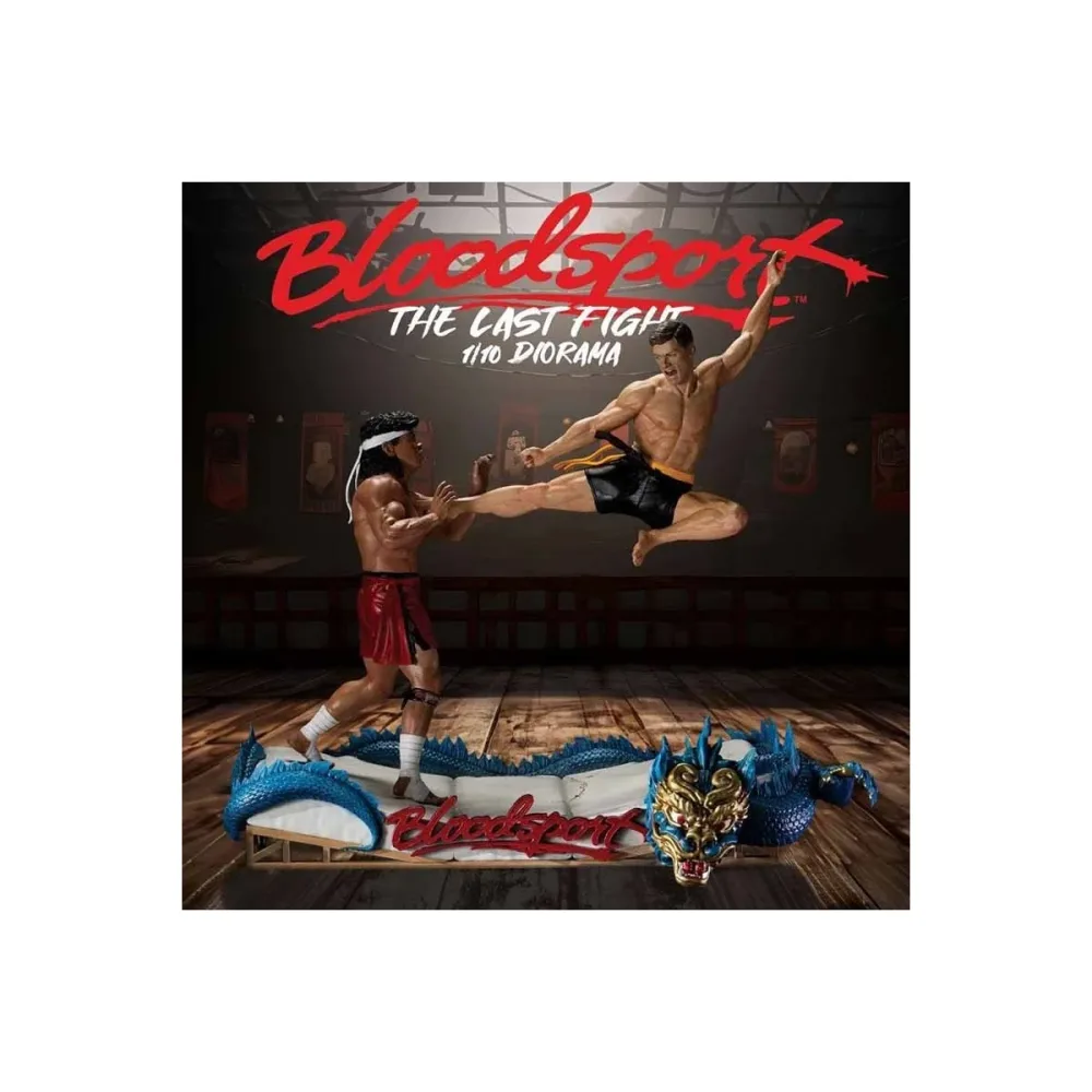Bloodsport The Last Fight Diorama Statue
