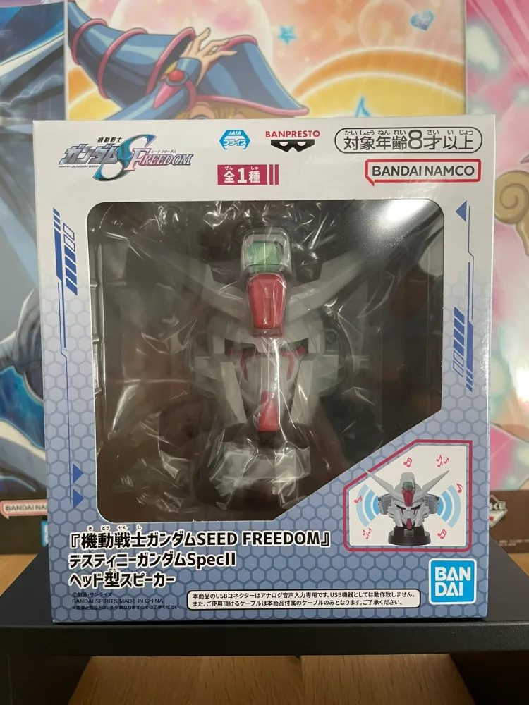 Figurine – Mobile Suit Gundam Seed Freedom – Enceinte Destiny Gundam Spec II Speaker 11 cm Banpresto