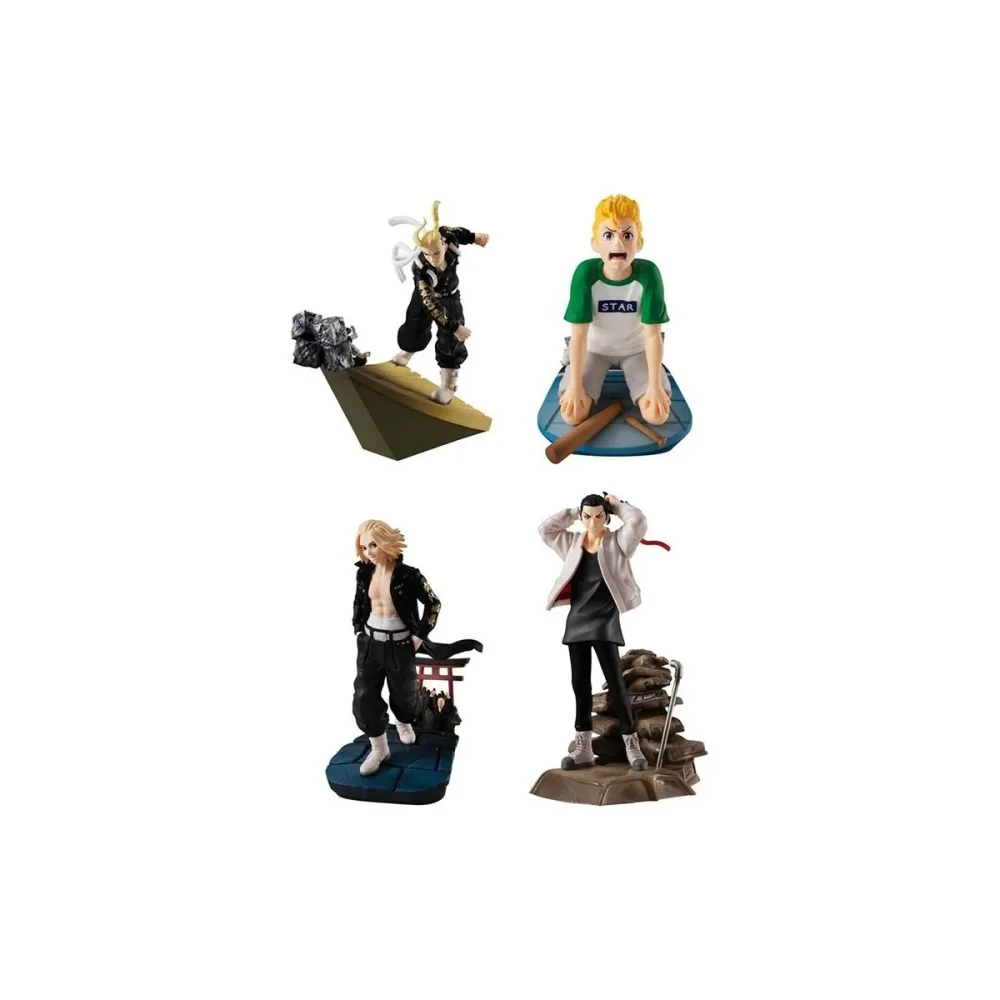 Tokyo Revengers - Set 4 mini Figurines - Petitrama