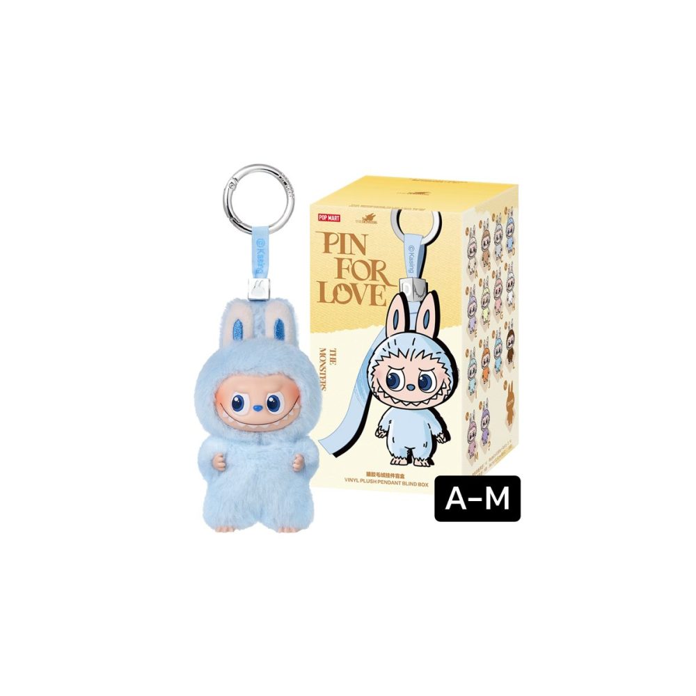 Pop Mart - THE MONSTERS LABUBU PIN FOR LOVE Plush Pendant (A-M)