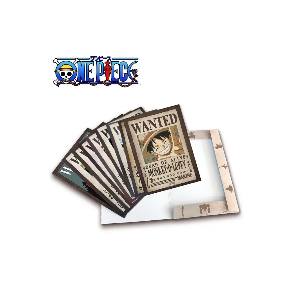 Collection 9 Posters Wanted One Piece New World Prime