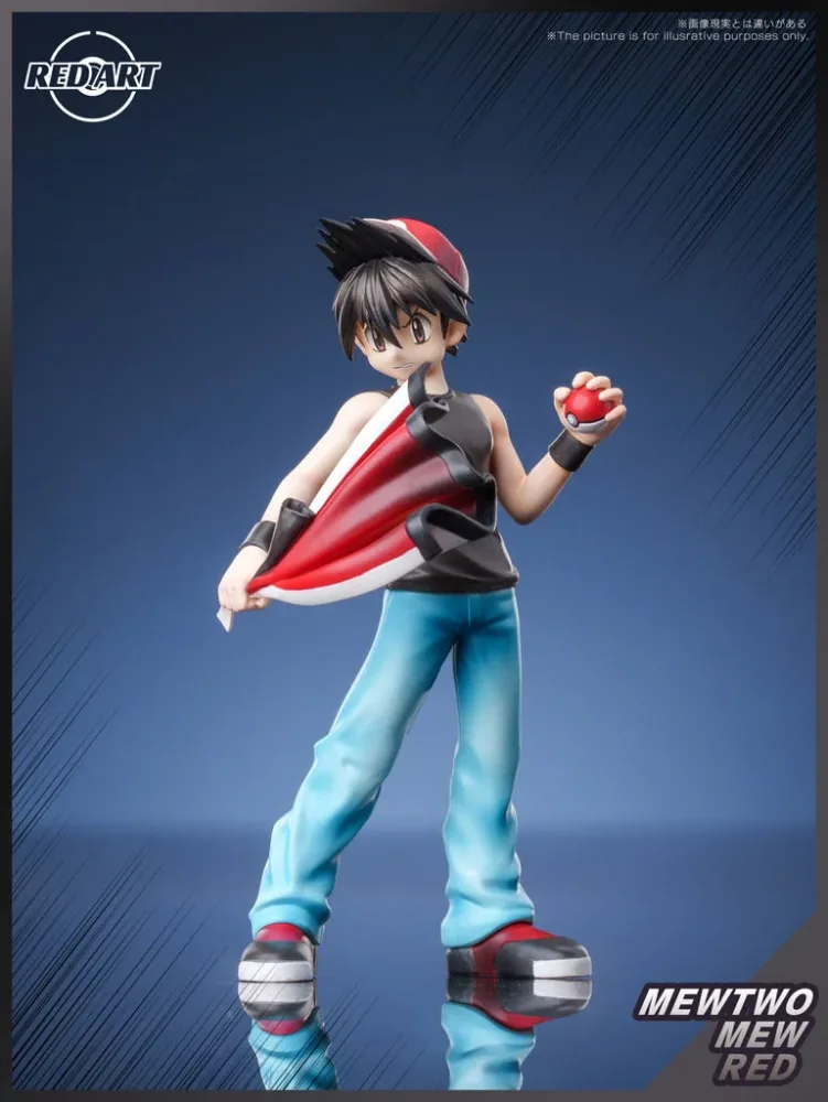 [IN STOCK] 1/20 Scale World Figure [RED ART] – Red (Adventures) & Mewtwo & Mew