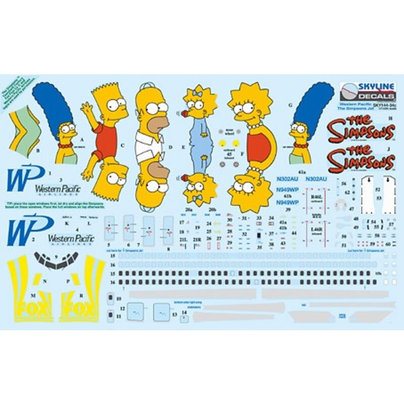 Décal Westpac Simpsons