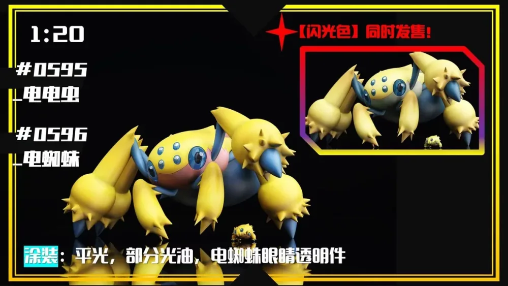[PREORDER] 1/20 Scale World Figure [SXG] – Joltik & Galvantula