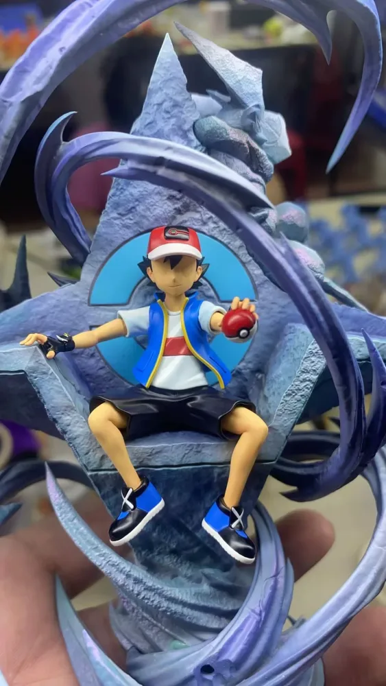 [PREORDER] 1/20 Scale World Figure [BOOM] – Throne Ash Ketchum