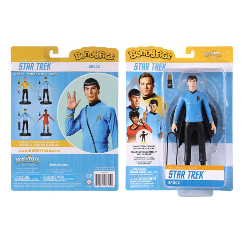 Star Trek figurine flexible Bendyfigs Spock 19 cm - NOBLE COLLECTION