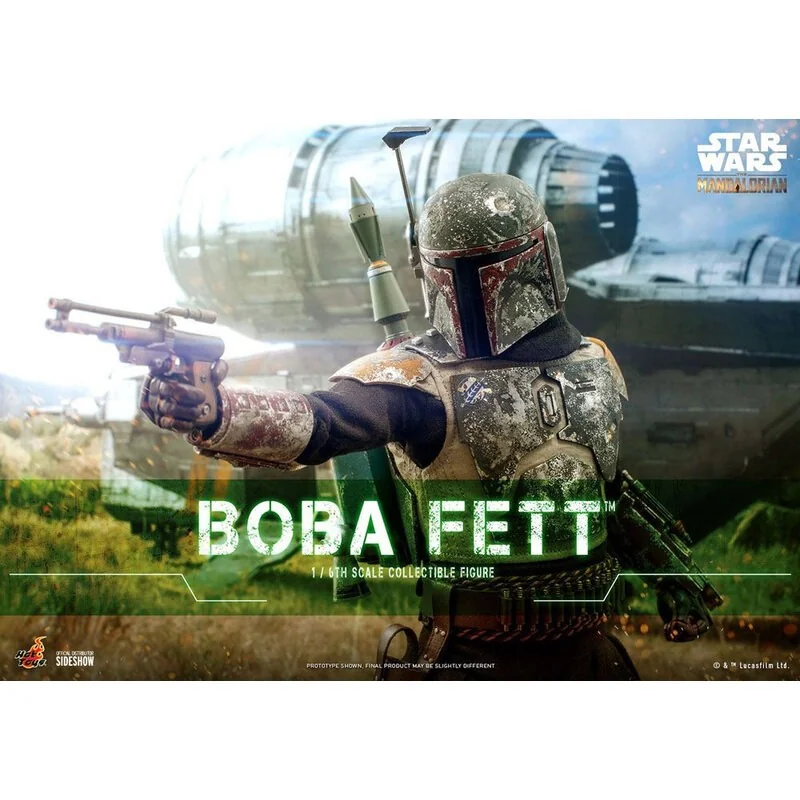 Star Wars The Mandalorian figurine 1/6 Boba Fett 30 cm