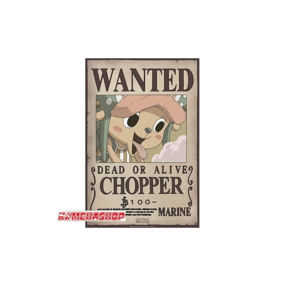 Affiche wanted Chopper - New world prime