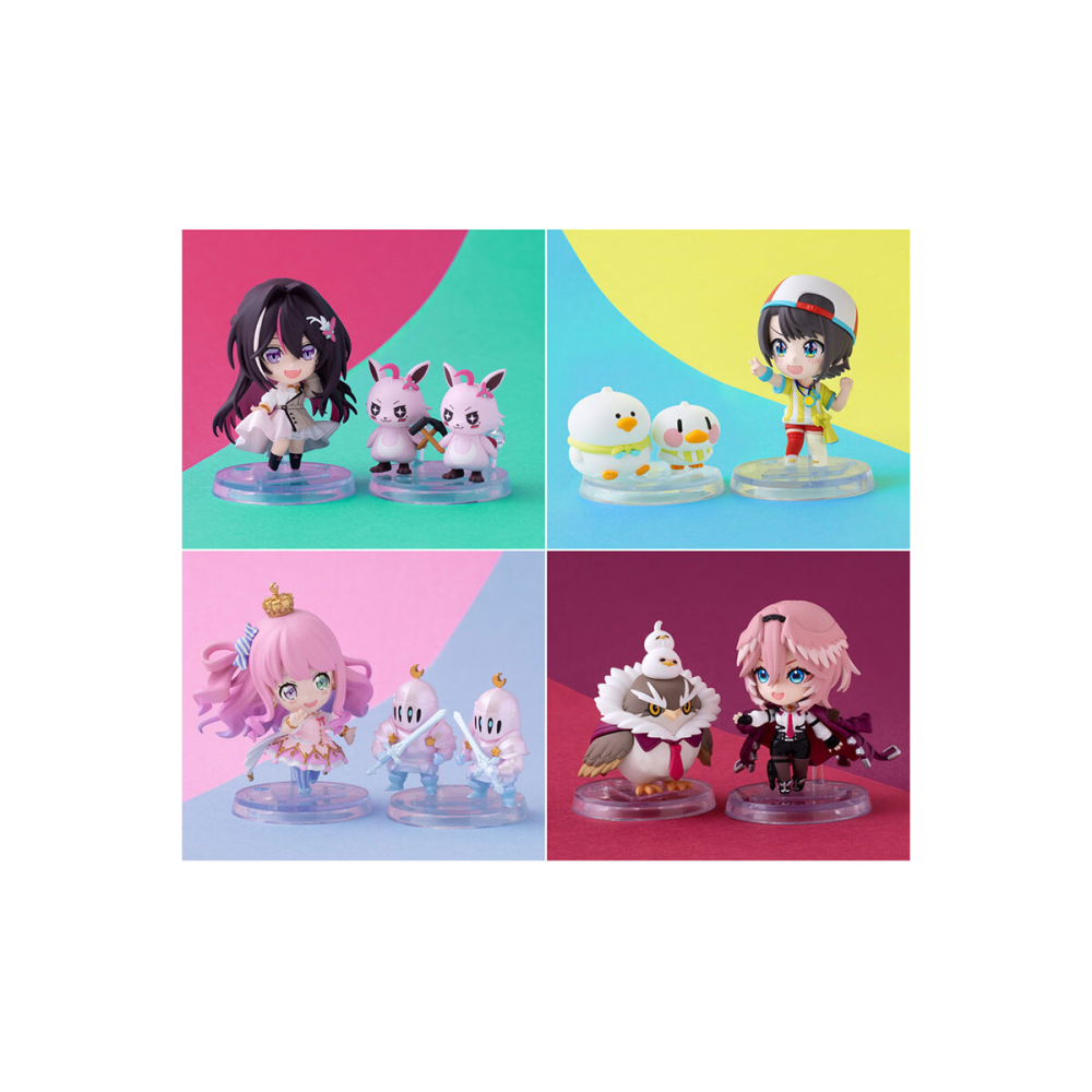 Figurine Hololive Shokugan Deforme Figure Collection W4 Asst 8pcs
