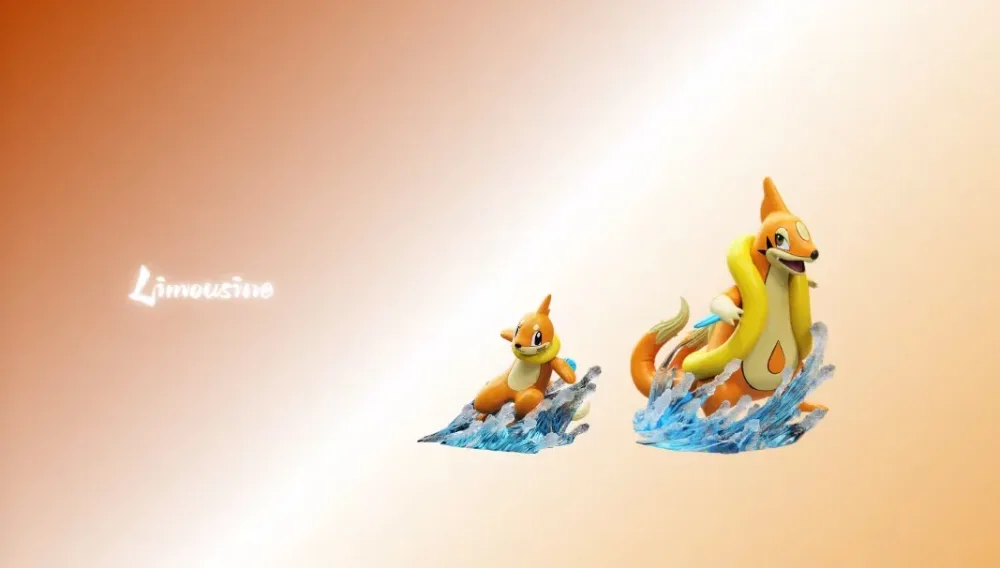 [PREORDER] 1/20 Scale World Figure [LIMOUSINE] – Buizel & Floatzel